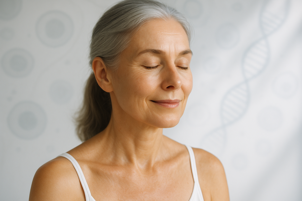 Symbolbild: Gesundes Altern und Zellgesundheit – biologisches vs. chronologisches Alter